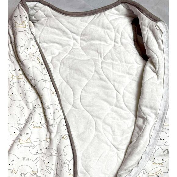 Mosebears Sleep Sack Baby Winter Wearable Blanket Large 12-18m, Rabbit Cat - Picture 3 of 5